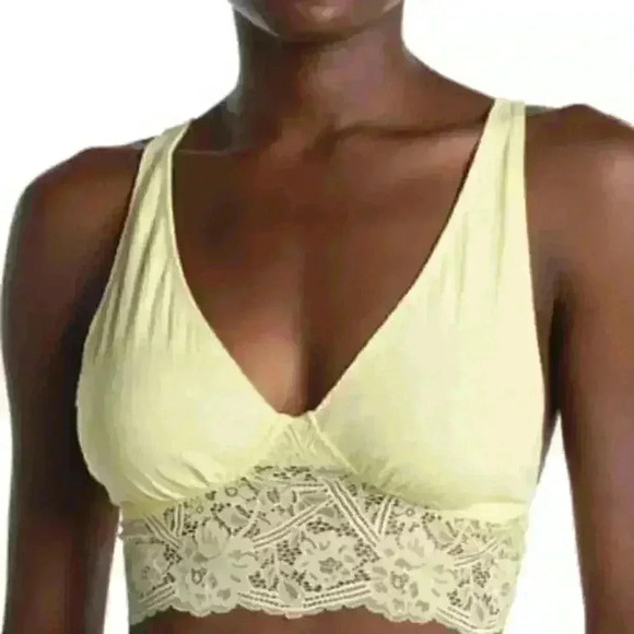 Free People | Teegan Bralette in Daybreak Yellow - Picture 1 of 5